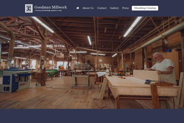 goodmanmillwork.com site used Goodman