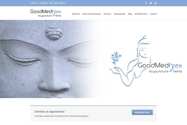 Avada theme site design template sample