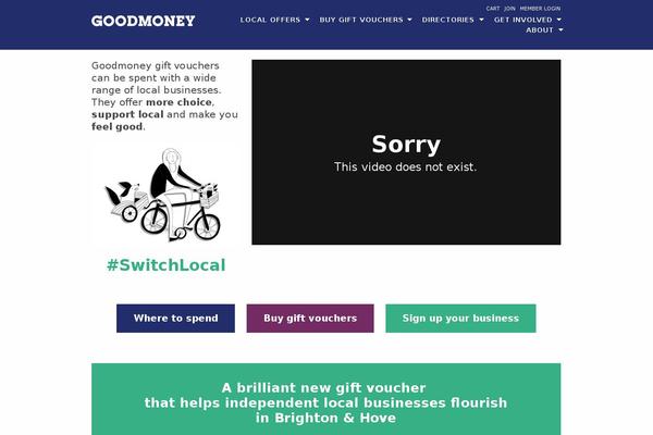 goodmoney.co.uk site used Goodmoney