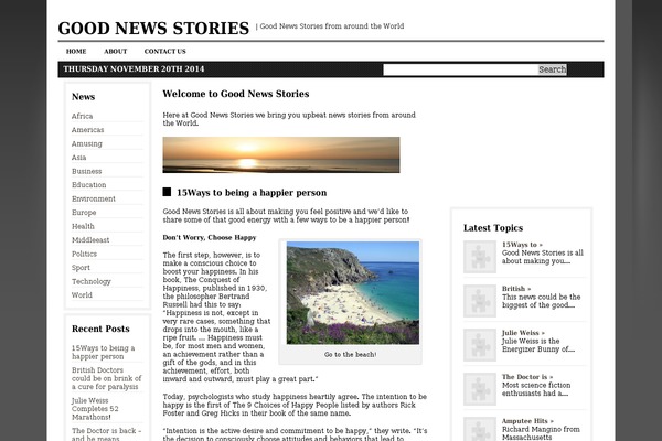 News Magazine Theme 640 theme site design template sample