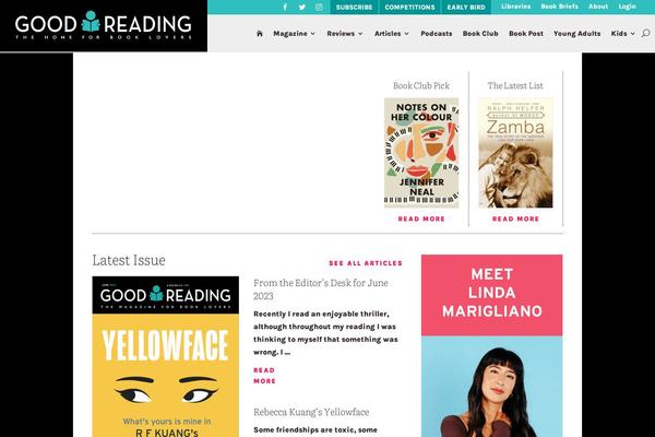 goodreadingmagazine.com.au site used Good-reading-theme