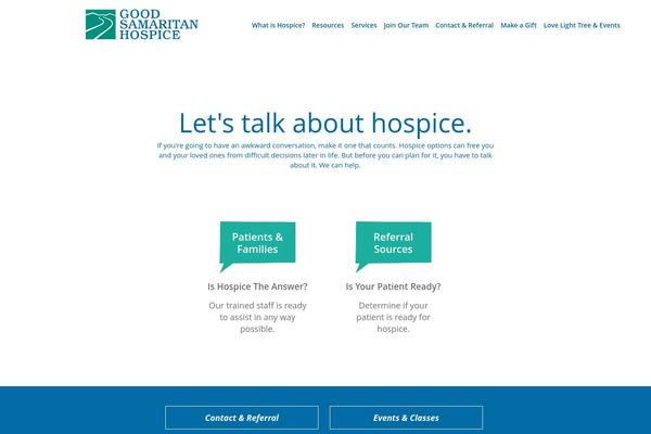 goodsamhospice.com site used Goodsam