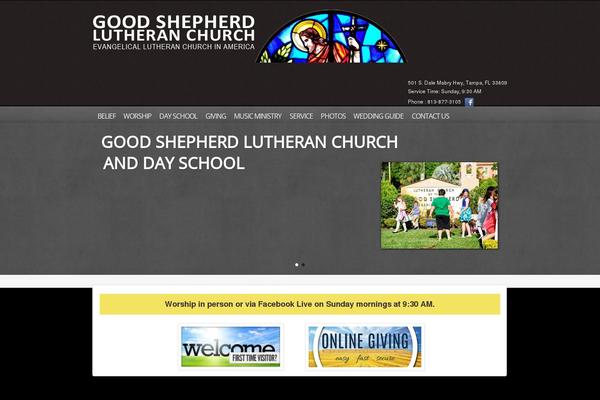 goodshepherdtampa.org site used Churchope001