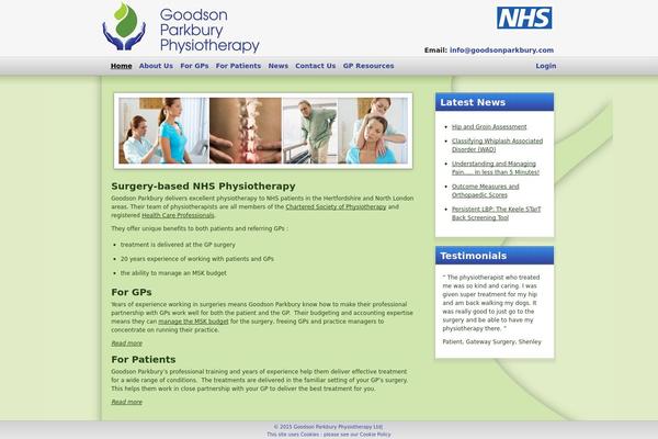 goodsonparkbury.com site used Gp