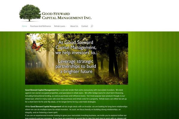 Divi theme site design template sample