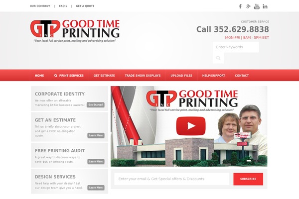goodtimeprinting.com site used Gtp