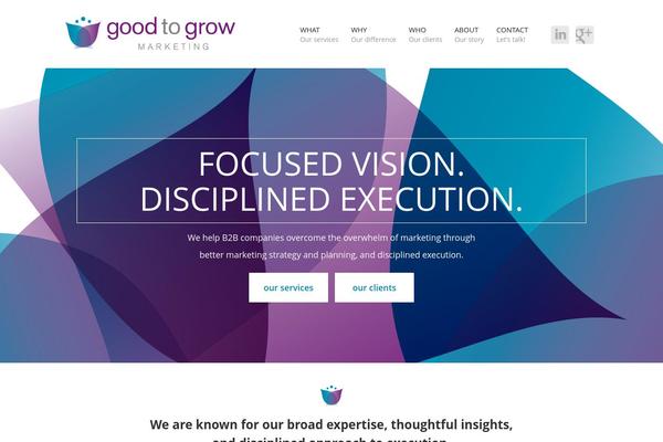 goodtogrowmarketing.ca site used Goodtogrowmarketing