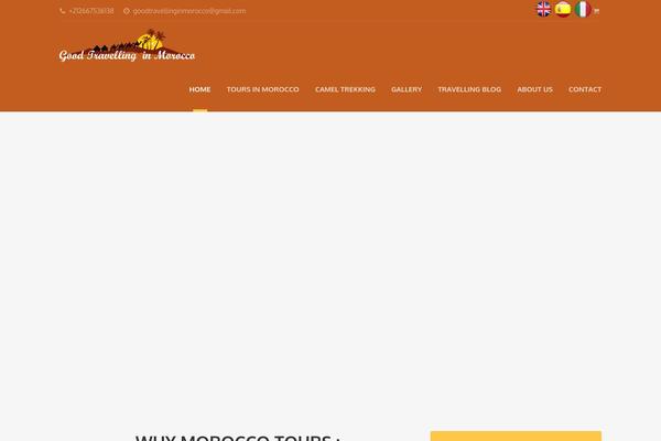 Adventure-tours theme site design template sample