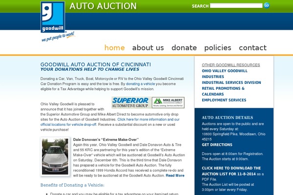 goodwillcars.com site used Goodwill-micro