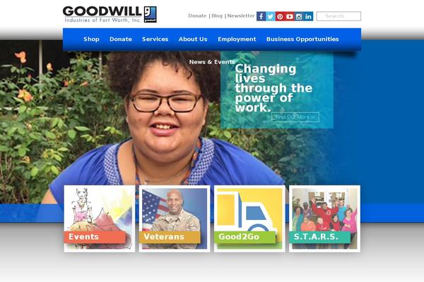 goodwillfortworth.org site used Ardent