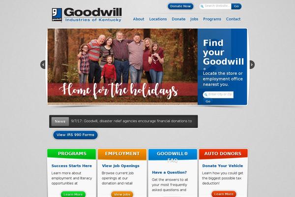 goodwillky.org site used Goodwill