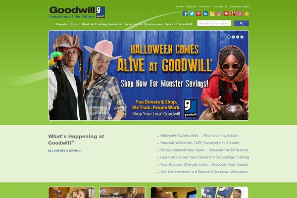 goodwillvalleys.com site used Goodwill
