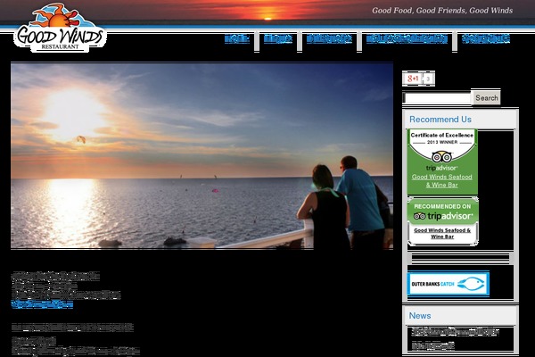 goodwindsrestaurant.com site used Goodwinds