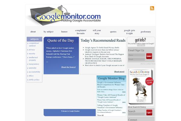 googlemonitor.com site used Googlemonitor