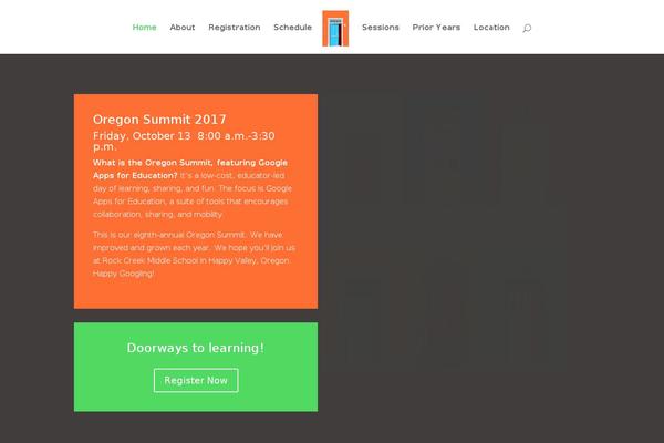 Divi theme site design template sample