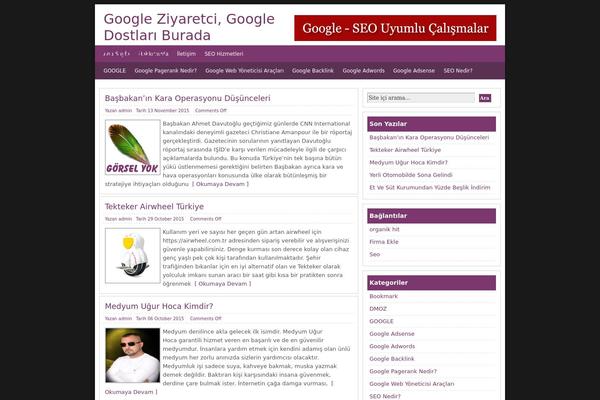 googleziyaretci.com site used Mosmor