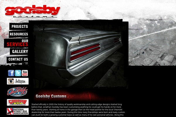 goolsbycustoms.com site used Goolsby