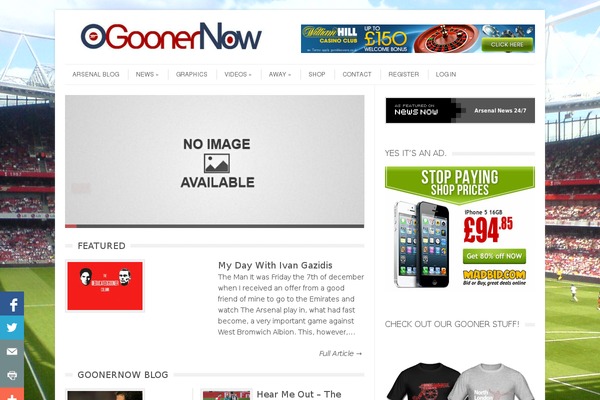 goonernow.co.uk site used Awaken-pro