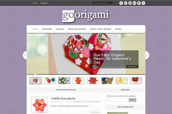 goorigami.com site used Aggregate Child