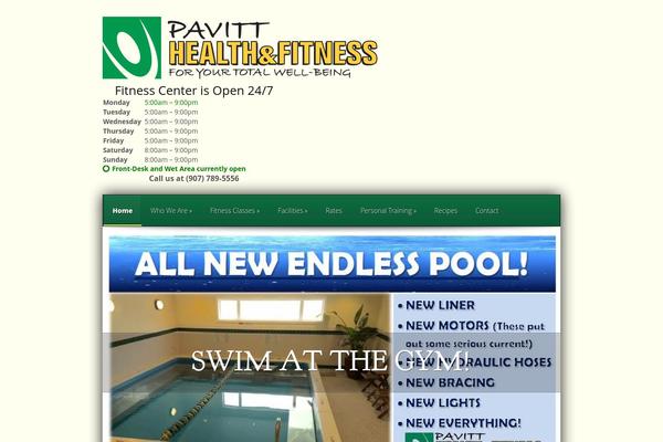 Avada theme site design template sample