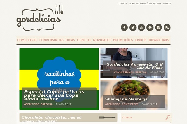 gordelicias.biz site used Especio