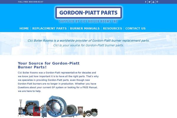 gordonpiattparts.com site used Cici