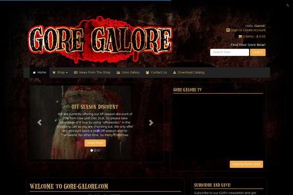 Site using jQuery Colorbox plugin