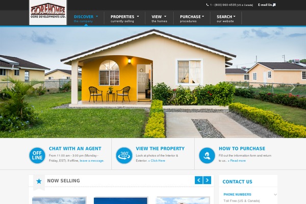 goredevelopments.com site used Gorehome