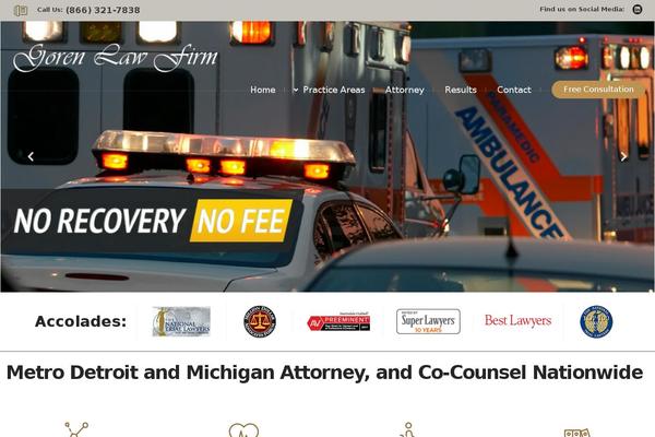 gorenlaw.com site used Lawyer-by-osetin-child