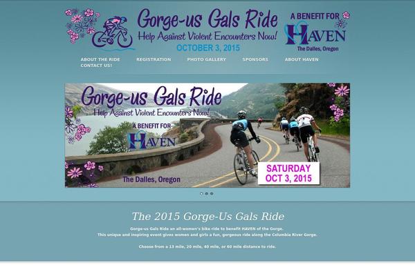 gorge-usgalsride.com site used Designvillewp