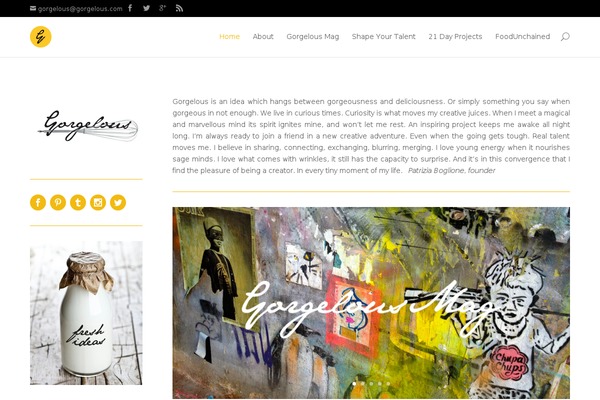 Divi theme site design template sample