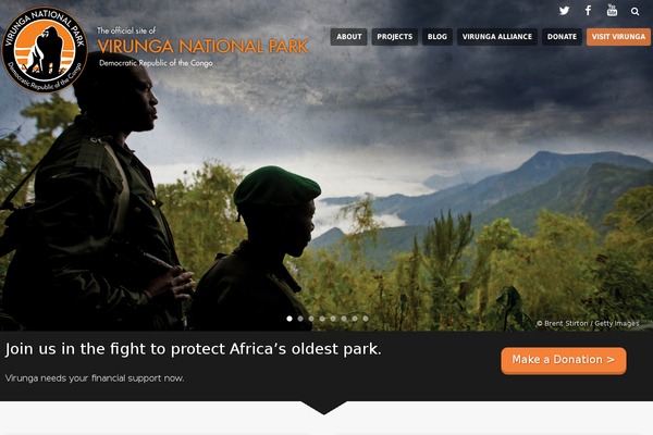 gorillacd.org site used Virunga