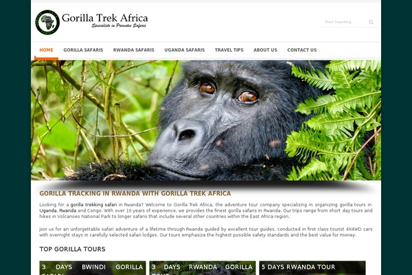 gorillatrackingrwanda.com site used Rwanda