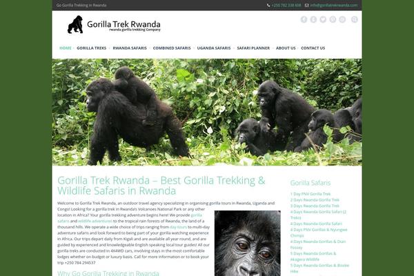 gorillatrekrwanda.com site used Gorilla