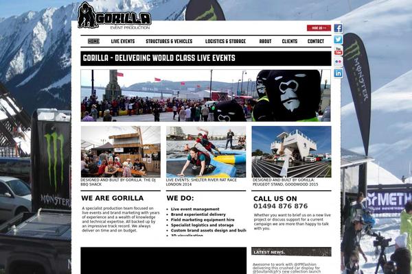 gorillauk.com site used Gorilla
