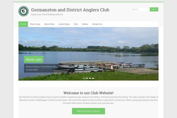 Accelerate theme site design template sample