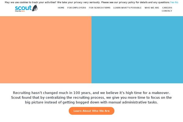 scout theme websites examples