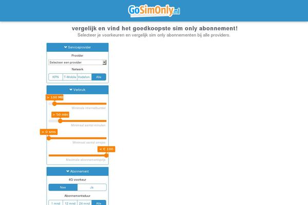 gosimonly.nl site used Impulse-child