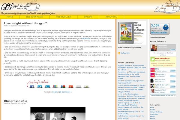 gosmellthecoffee.com site used Gstfv2