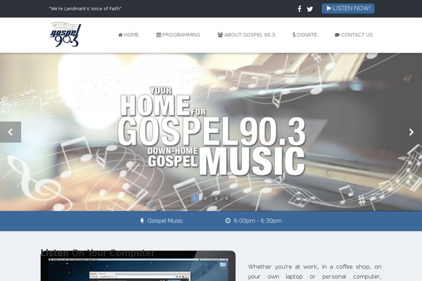gospel903.org site used Gospel903