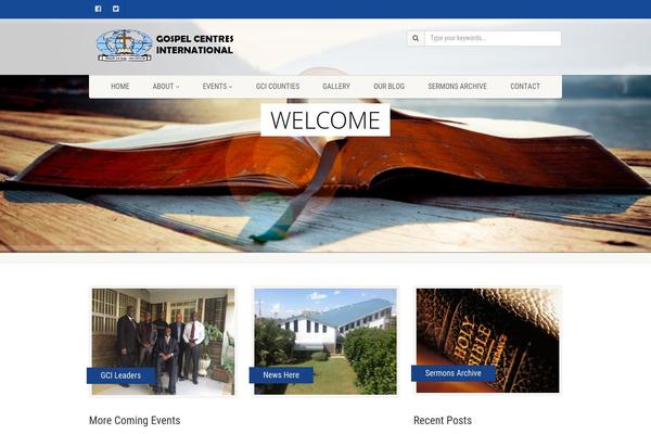 NativeChurch theme site design template sample