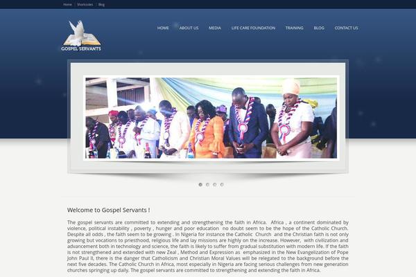 Karma theme site design template sample