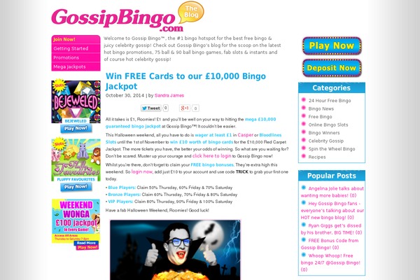 gossipbingoblog.com site used Gossipbingo