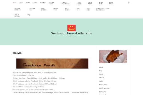 Azalea theme site design template sample