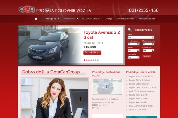 gotamotors.com site used Autodealer_theme