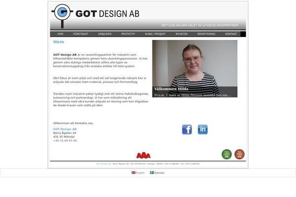 gotdesign.se site used Got-design