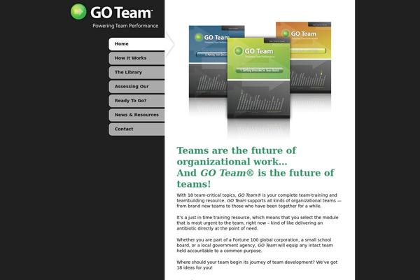 goteamresources.com site used Goldenspiralcreative