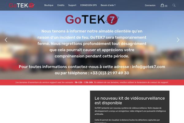 gotek7.fr site used Leto