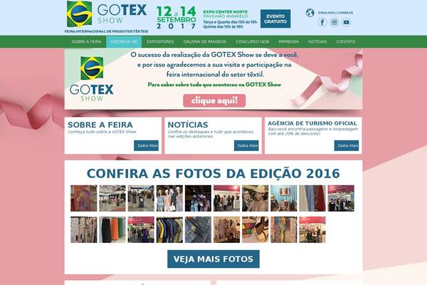 gotexshow.com.br site used Sidegotex