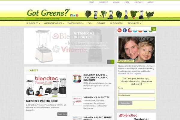 Emerald Child theme websites examples